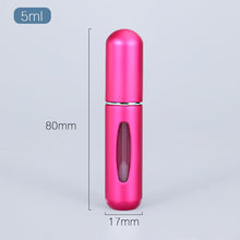 Load image into Gallery viewer, 5ml Perfume spray Empty Bottle  Refillable For Traveling
