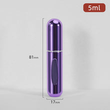 Load image into Gallery viewer, 5ml Perfume spray Empty Bottle  Refillable For Traveling
