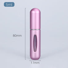 Load image into Gallery viewer, 5ml Perfume spray Empty Bottle  Refillable For Traveling
