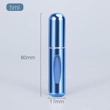 Load image into Gallery viewer, 5ml Perfume spray Empty Bottle  Refillable For Traveling
