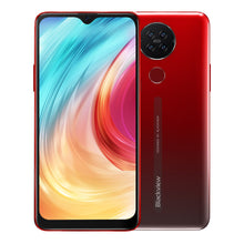 Load image into Gallery viewer, Blackview A80 Quad Rear Camera Android 10.0 Go Mobile Phone 6.21&#39; Waterdrop HD Screen 2GB+16GB Cellphone 4200mAh 4G Smartphone
