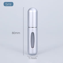 Load image into Gallery viewer, 5ml Perfume spray Empty Bottle  Refillable For Traveling
