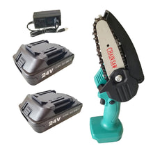 Load image into Gallery viewer, 4-inch chainsaw blade and guide for 24V Lithium Battery Portable
