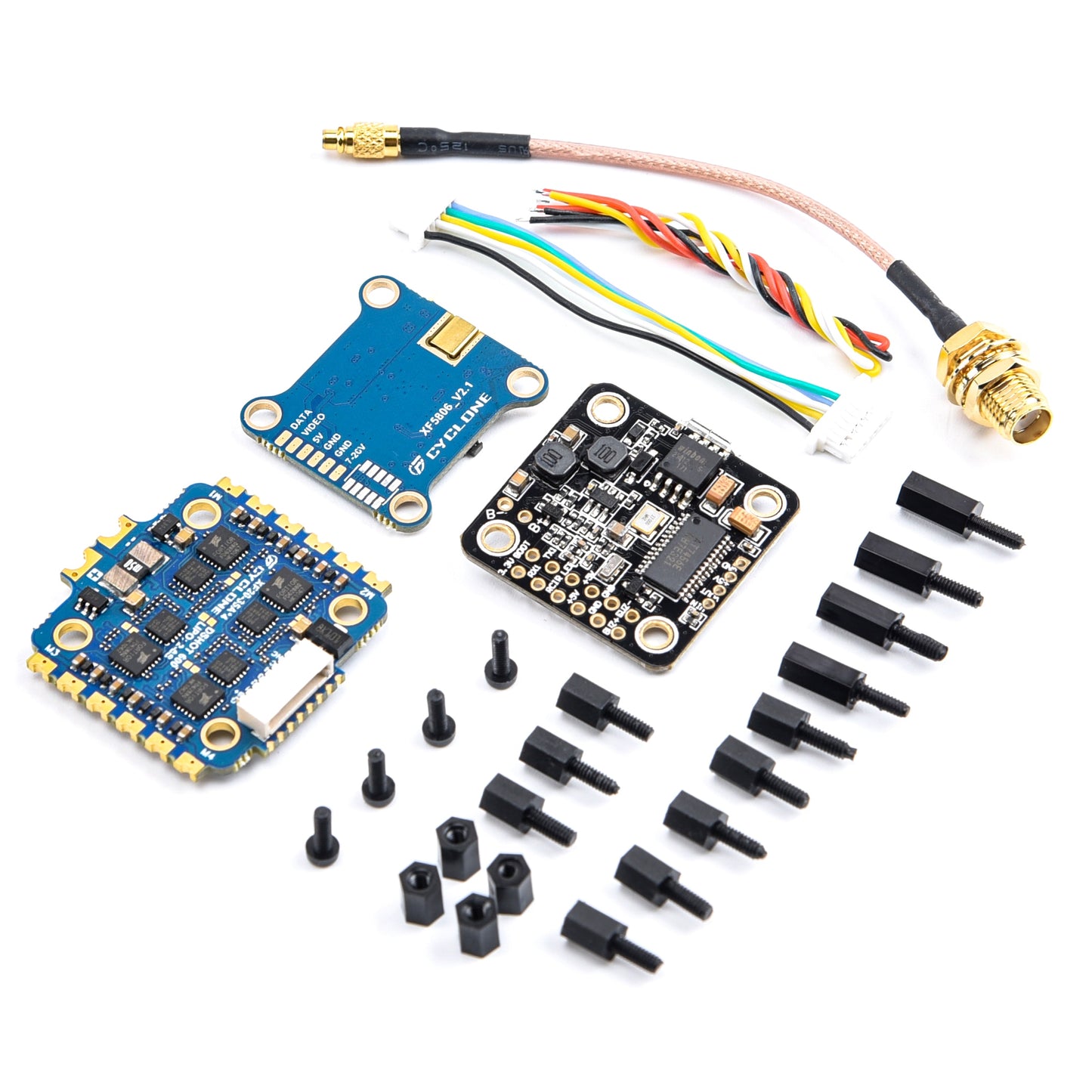 Cyclone Mini F405 F4 /  F4 NOXE V3 &amp; 15A / 35A ESC 400mW VTX Mini Stack for RC Drone FPV Racing Freestyle Toothpick Tinywhoop