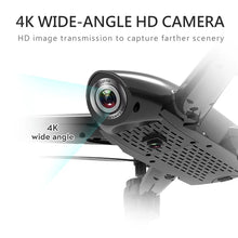 Load image into Gallery viewer, Best SG106 WiFi FPV RC Drone 4K Camera Optical Flow 1080P HD Dual Camera Real Time Aerial Video Wide Angle Quadcopter Aircraft
