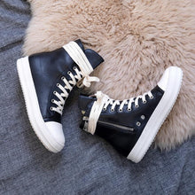 Load image into Gallery viewer, 2021 Keep Warm Ankle Boots Shoes Women Winter Boots Winter Women Shoes Comfort Casual Lace-Up Platform Boots Shoes Women Fashion
