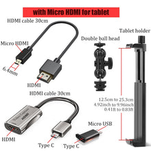 Load image into Gallery viewer, Android Phone Tablet as Camera Monitor Camcorder HDMI Adapter Video Capture Card
