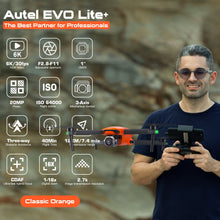 Load image into Gallery viewer, Autel Robotics EVO Lite Plus Drone Premium 6K Aircraft 1&quot; CMOS Sensor F2.8-F11 Adjustable Aperture  3-Axis Gimbal 40Min Flight
