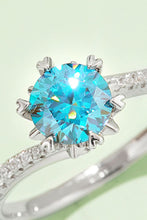 Load image into Gallery viewer, 1 Carat Moissanite 925 Sterling Silver Ring
