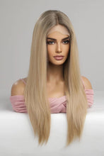 Load image into Gallery viewer, 13*2&quot; Lace Front Wigs Synthetic Long Straight 24&#39;&#39; 150% Density
