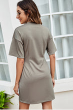 Load image into Gallery viewer, Belted Shirt Dress
