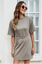 Load image into Gallery viewer, Belted Shirt Dress
