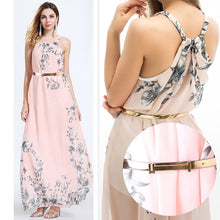 Load image into Gallery viewer, 2021 NEW Women Summer Casual Floral Sleeveless Evening Party Club Wear Long Dress
