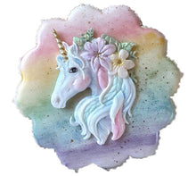 Load image into Gallery viewer, ALSAS 3D Unicorn Silicone Mold Cupcake Topper Decoration
