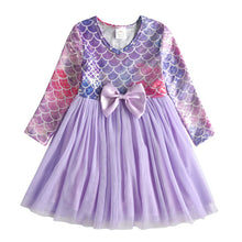 Load image into Gallery viewer, ALSAS NEW Dresses Unicorn Clothes Winter Long Sleeve Dress For Girls
