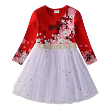 Load image into Gallery viewer, ALSAS NEW Dresses Unicorn Clothes Winter Long Sleeve Dress For Girls
