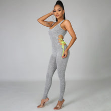 Load image into Gallery viewer, Active Women Yoga Jumpsuit Female One Piece Sports Pants Sexy Waist Hollow Workout Mujer Fitness Running Gym Sport Clothes
