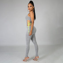 Load image into Gallery viewer, Active Women Yoga Jumpsuit Female One Piece Sports Pants Sexy Waist Hollow Workout Mujer Fitness Running Gym Sport Clothes
