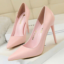 Load image into Gallery viewer, BIGTREE Shoes Women Pumps Fashion High Heels Shoes Black Pink White Shoes Women Wedding Shoes Ladies Stiletto Women Heels 2021
