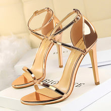 Load image into Gallery viewer, BIGTREE Shoes Buckle Strap High Heels 2020 New Women Heels Sandals Stiletto 11cm Sexy Heels Party Shoes Women Pumps Ladies Shoes
