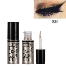 Load image into Gallery viewer, 5 Color Metallic Shiny Eyeshadow Glitter Liquid Eyeliner Makeup
