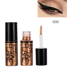 Load image into Gallery viewer, 5 Color Metallic Shiny Eyeshadow Glitter Liquid Eyeliner Makeup
