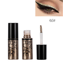 Load image into Gallery viewer, 5 Color Metallic Shiny Eyeshadow Glitter Liquid Eyeliner Makeup
