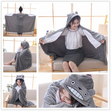 Load image into Gallery viewer, ALSAS Totoro Unicorn Dinosaur Cloak Blanket Air Conditioning Blanket
