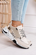 Load image into Gallery viewer, 2021 Spring Lace-Up Platform Sports Shoes for Women Breathable Ladies Sneakers Leopard Print Faux Fur Sneakers Women&#39;s Casual Shoes
