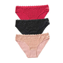 Load image into Gallery viewer, 3PCS New Cotton Panties Women Comfortable Underwears
