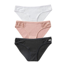 Load image into Gallery viewer, 3PCS New Cotton Panties Women Comfortable Underwears
