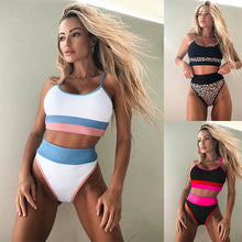 Load image into Gallery viewer, 2021 New Womens Swimsuit Bikini Sexy Split Swimwear European And American Fashion Hot Sale Beachwear Summer Spa Beach Surf Sport
