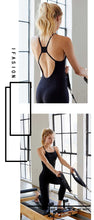 Load image into Gallery viewer, Backless Sexy Women Yoga Set Fitness Gym Clothes for Women Gym Running Training Workout Athletic Jumpsuit Female Sportswear
