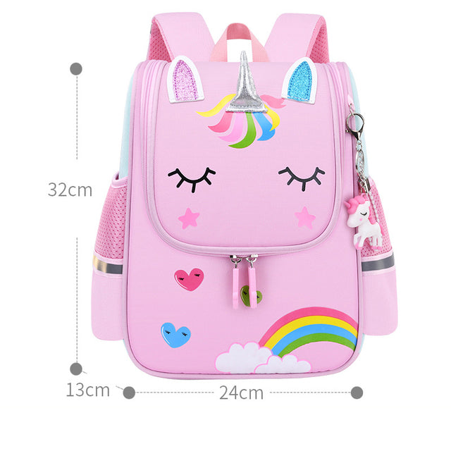 ALSAS Pink Unicorn Backpack