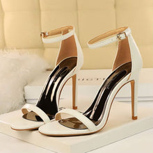 Load image into Gallery viewer, Bigtree Shoes Women Sandals Classic High Heels 10cm Fetish Summer Ladies Shoes Woman Heel Shoes Pumps Female Sexy Stiletto
