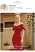 Load image into Gallery viewer, Adyce New Summer Women Off Shoulder Short Sleeve Bandage Dress Sexy V Neck Red Ruffles Club Celebrity Evening Party Dresses 2021
