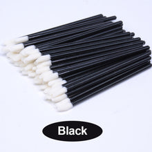 Load image into Gallery viewer, 50pcs Diposable Lip Brush Makeup Mascara Wands
