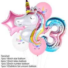 Load image into Gallery viewer, ALSAS Unicorn Birthday Party Decoration
