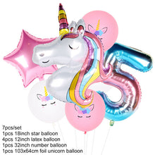 Load image into Gallery viewer, ALSAS Unicorn Birthday Party Decoration
