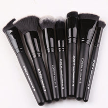 Load image into Gallery viewer, Black Makeup Brushes Set Eye Face Cosmetic Foundation
