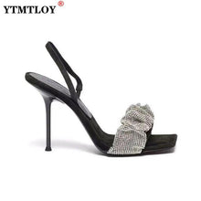 Load image into Gallery viewer, 2021 Fashion Women Sandals Open Toe Party Pumps Thin High Heels Elegant Nightclub Dress Shoes High Quality Sandals Pumps
