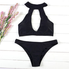 Load image into Gallery viewer, 2021 new style summer Women sexy Push-Up Padded Bra Swimsuit Beachwear stroje kapielowe damskie Bikini 2 piece Set Swimwear
