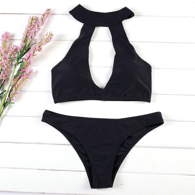 2021 new style summer Women sexy Push-Up Padded Bra Swimsuit Beachwear stroje kapielowe damskie Bikini 2 piece Set Swimwear