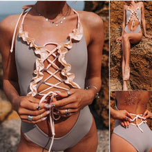 Load image into Gallery viewer, 2021 new style summer Women sexy Push-Up Padded Bra Swimsuit Beachwear stroje kapielowe damskie Bikini 2 piece Set Swimwear
