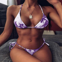 Load image into Gallery viewer, 2021 new style summer Women sexy Push-Up Padded Bra Swimsuit Beachwear stroje kapielowe damskie Bikini 2 piece Set Swimwear
