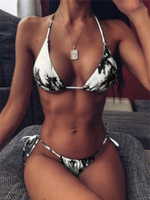 Load image into Gallery viewer, 2021 new style summer Women sexy Push-Up Padded Bra Swimsuit Beachwear stroje kapielowe damskie Bikini 2 piece Set Swimwear
