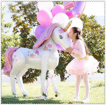 Load image into Gallery viewer, ALSAS 3D Large Unicorn Party Decorations Supplies
