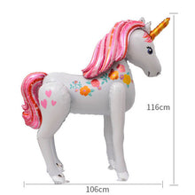 Load image into Gallery viewer, ALSAS 3D Large Unicorn Party Decorations Supplies
