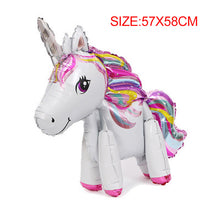 Load image into Gallery viewer, ALSAS 3D Large Unicorn Party Decorations Supplies
