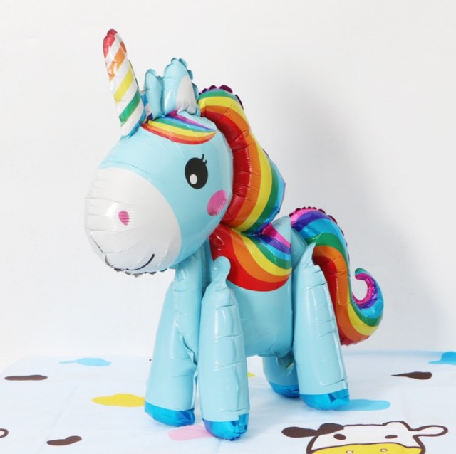 ALSAS 3D Large Unicorn Party Decorations Supplies